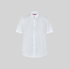 CAMISA MUJER M/C C/MAO POP. "RED LINE" GARYS