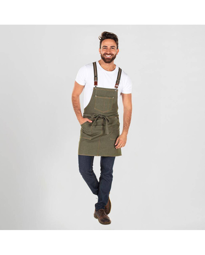 DELANTAL CON PETO TABERNAS 74X80 CM (tirantes aparte ref.329500) GARYS