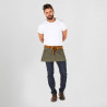 DELANTAL CORTO SAHARA 30X55 CM (tiras aparte ref.3305) GARYS