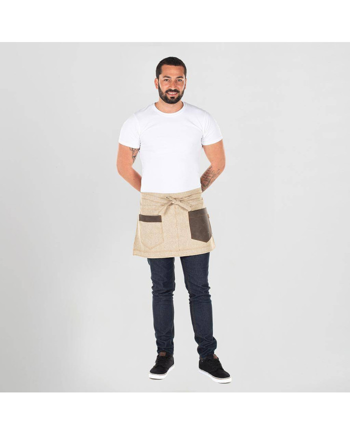 DELANTAL CORTO SINAI 38X65 CM GARYS