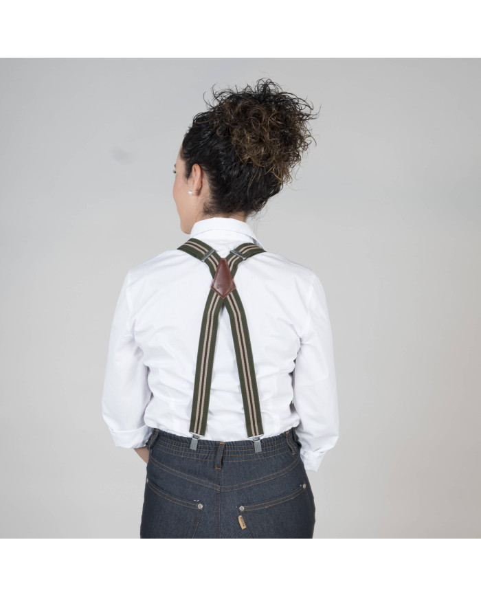 TIRANTE 30MM ELASTICO UNISEX PARA PETO (4 CLIPS) GARYS