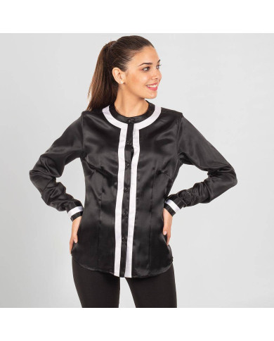 BLUSA MUJER MELANIA SATEN GARYS | Blusas | Uniformes