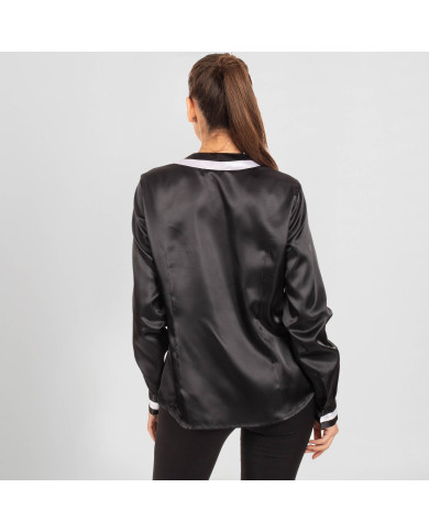 BLUSA MUJER MELANIA SATEN GARYS | Blusas | Uniformes