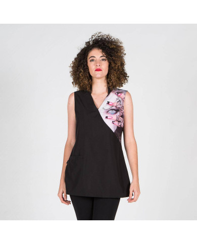 BLUSA MUJER LILAC GARYS | Blusas | Uniformes Peluquería