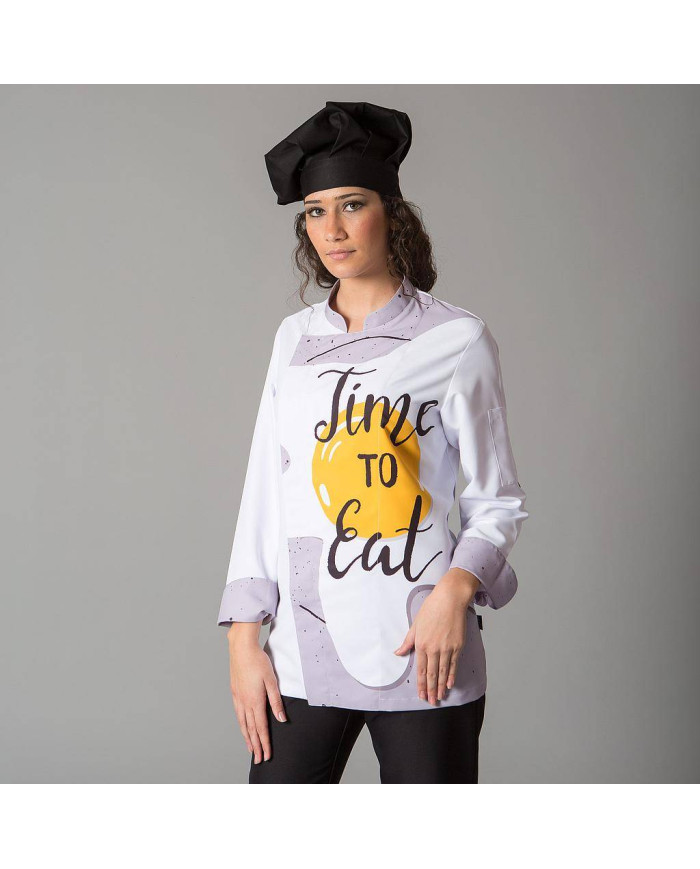 CHAQUETA COCINA UNISEX LEIVA GARYS | Chaqueta de Chef