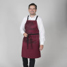 DELANTAL CON PETO GOURMET ESTAMPADO 92X75 CM GARYS
