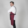 DELANTAL CON PETO GOURMET ESTAMPADO 92X75 CM GARYS