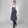 DELANTAL CON PETO GOURMET ESTAMPADO 92X75 CM GARYS