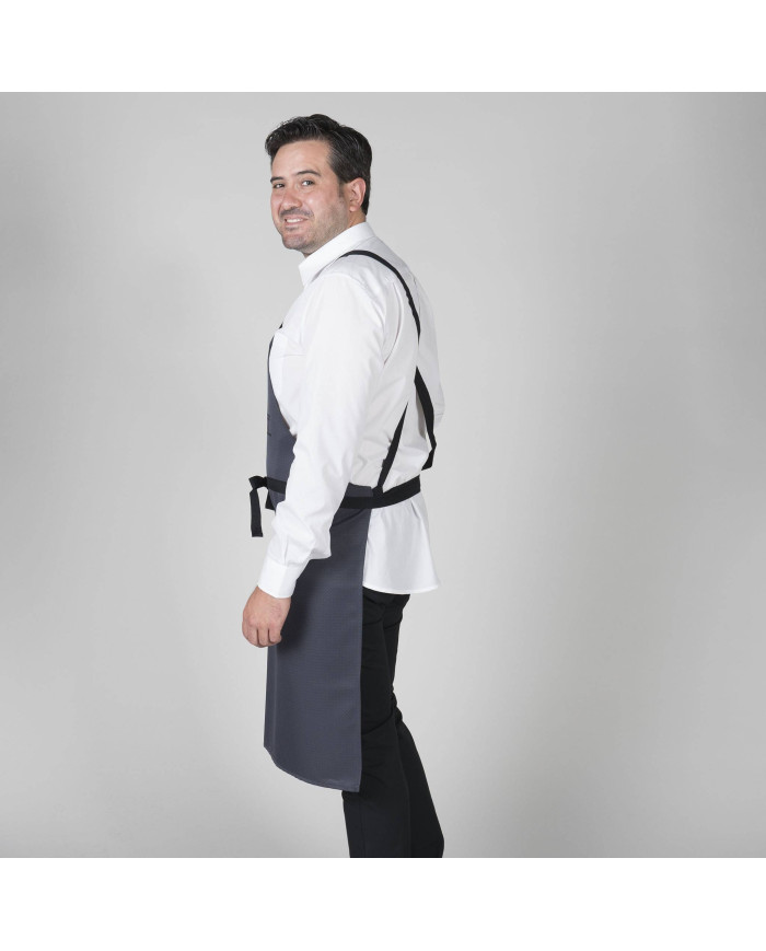 DELANTAL CON PETO GOURMET ESTAMPADO 92X75 CM GARYS