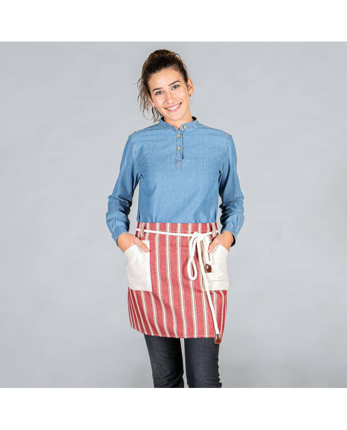 DELANTAL SIN PETO LONETA RAYAS 45X68 CM GARYS | Delantales