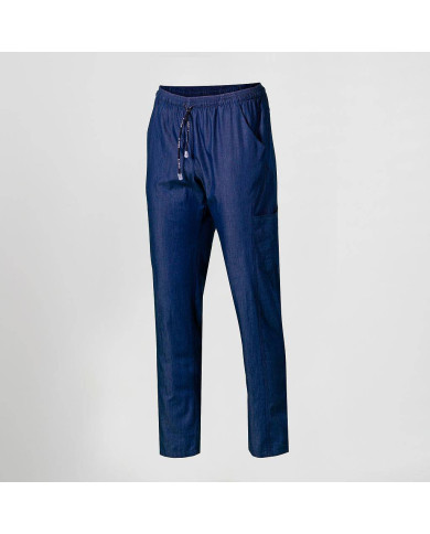 PANTALON UNISEX CON CORDON TEJANO ZAFIRO GARYS