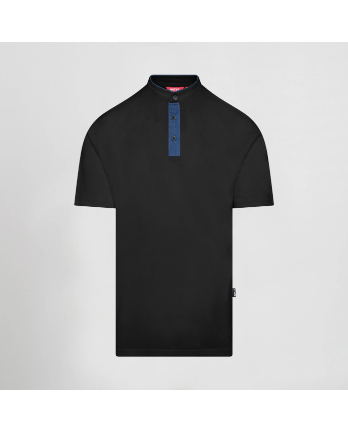 POLO HOMBRE CUELLO MAO TEJANO "RED LINE" GARYS