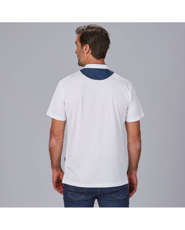 POLO HOMBRE CUELLO MAO TEJANO "RED LINE" GARYS