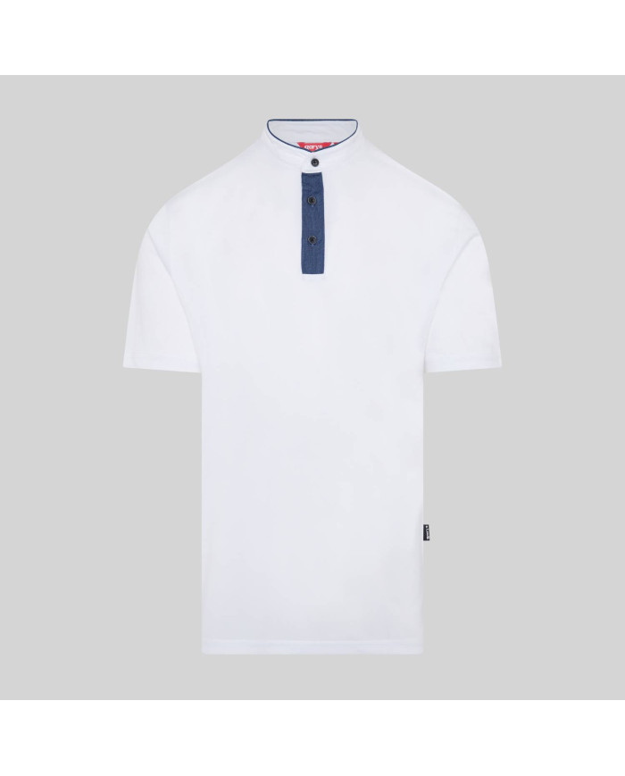 POLO HOMBRE CUELLO MAO TEJANO "RED LINE" GARYS