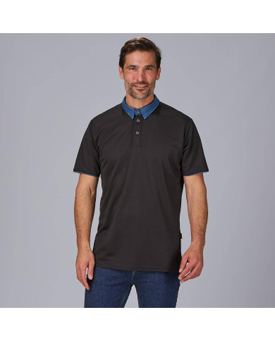 POLO HOMBRE CUELLO CAMISERO TEJANO "RED LINE" GARYS