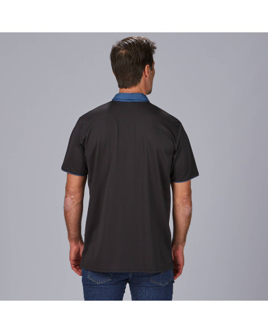 POLO HOMBRE CUELLO CAMISERO TEJANO "RED LINE" GARYS