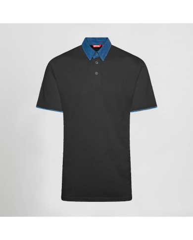 POLO HOMBRE CUELLO CAMISERO TEJANO "RED LINE" GARYS