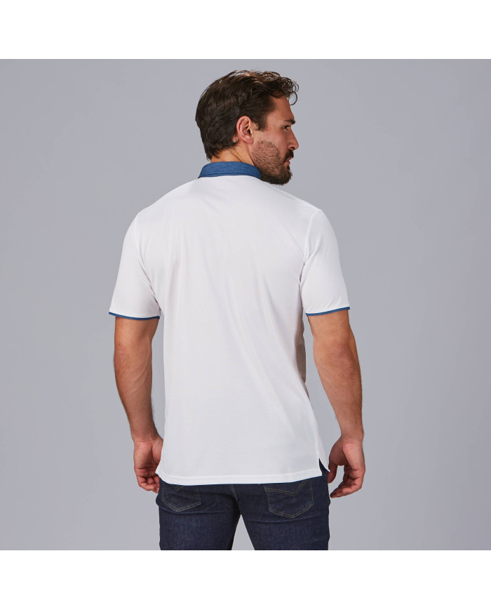 POLO HOMBRE CUELLO CAMISERO TEJANO "RED LINE" GARYS