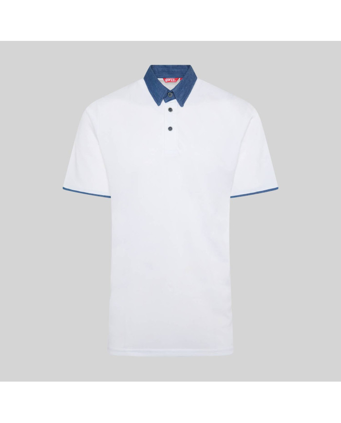 POLO HOMBRE CUELLO CAMISERO TEJANO "RED LINE" GARYS