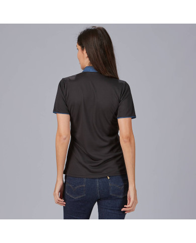 POLO MUJER CUELLO CAMISERO TEJANO "RED LINE" GARYS