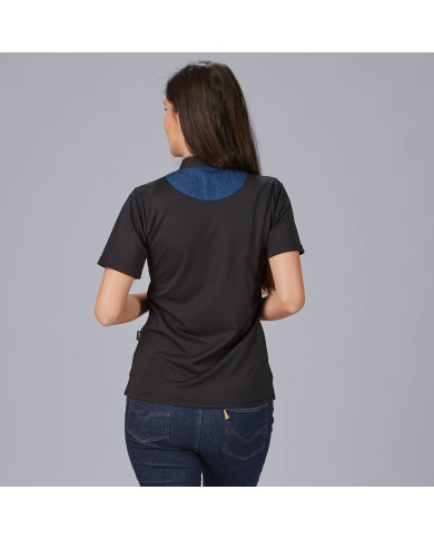 POLO MUJER CUELLO MAO TEJANO "RED LINE" GARYS