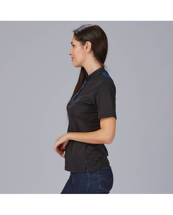 POLO MUJER CUELLO MAO TEJANO "RED LINE" GARYS