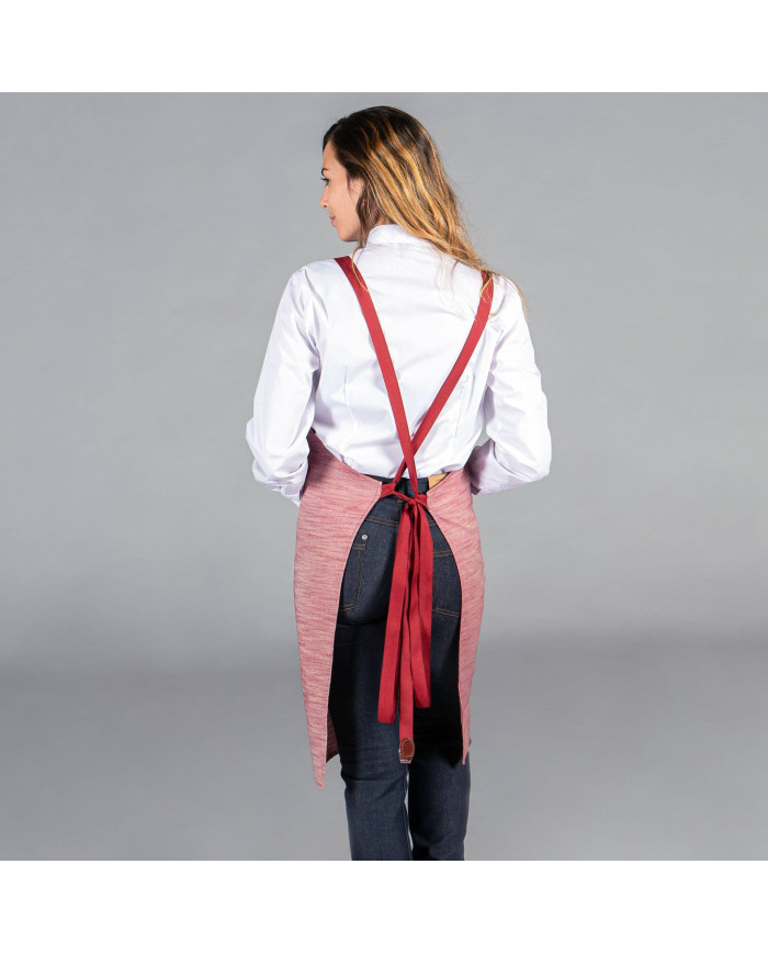 DELANTAL CON PETO SARGA RUSTICA 87X74 CM GARYS | Delantales