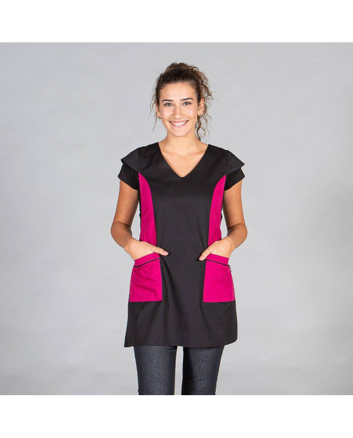 CASULLA NEGRA COMBINADA GARYS | Casullas | Uniformes