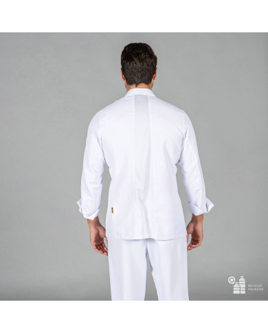 CHAQUETA COCINA UNISEX ARIAS TEJIDO RECICLADO MICROFIBRA