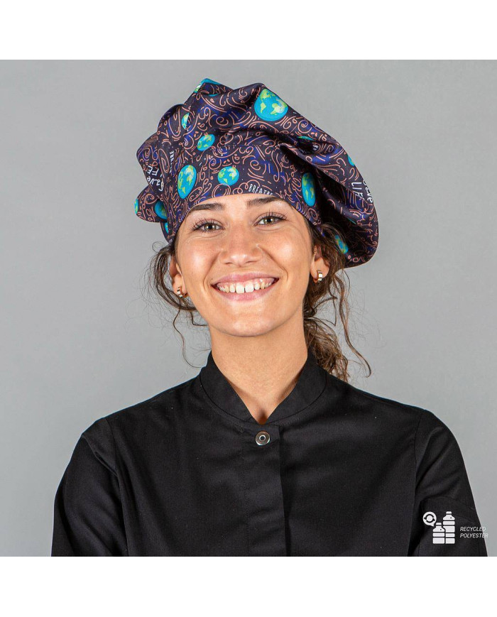 GORRO GRAN CHEF PLANET TEJIDO RECICLADO GARYS | Gorros y