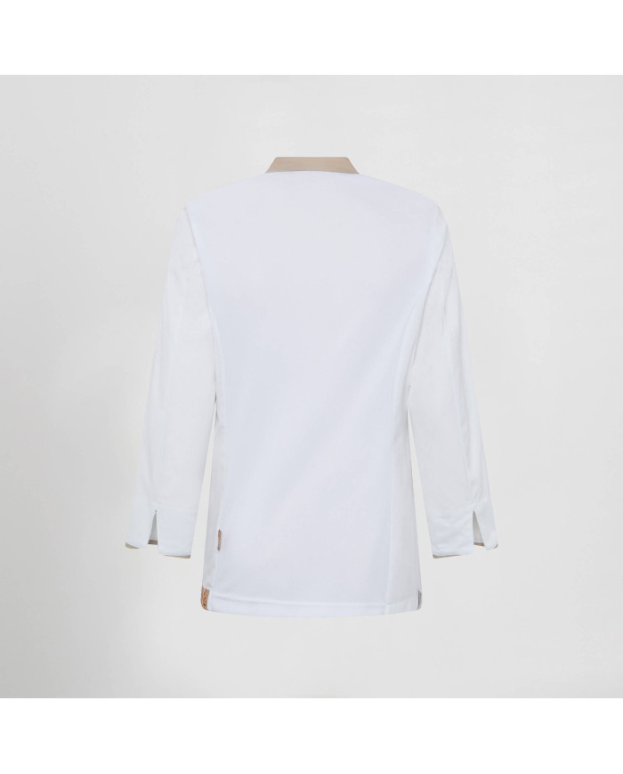 CHAQUETA COCINA MUJER ANAYA TEJIDO RECICLADO Y ORGANICO KLOPMAN GARYS