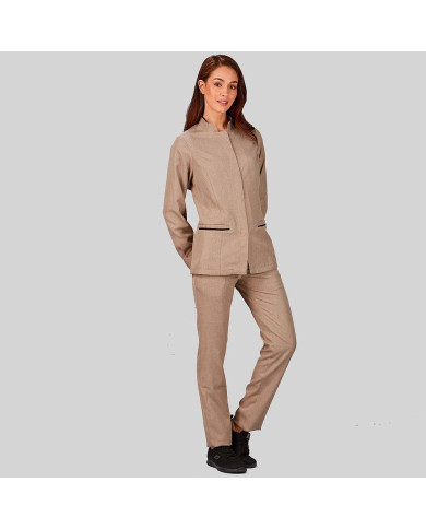 PANTALON MUJER TEJIDO RECICLADO ARENA GARYS