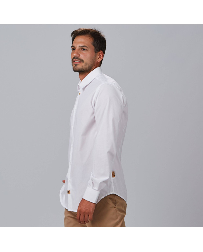 CAMISA HOMBRE ELISEO SLIM FIT TEJIDO RECICLADO GARYS