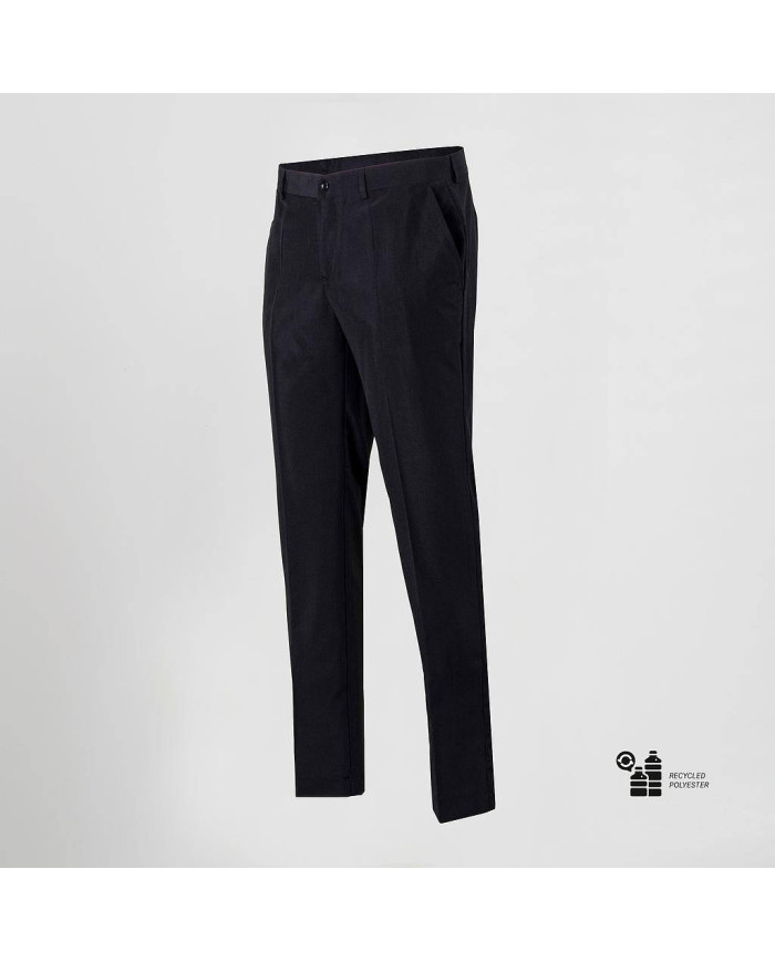 PANTALON HOMBRE MICROFIBRA VESTIR TEJIDO RECICLADO GARYS