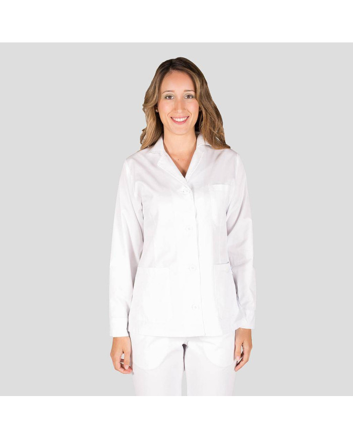 BATA MUJER CORTA BLANCA M/L GARYS