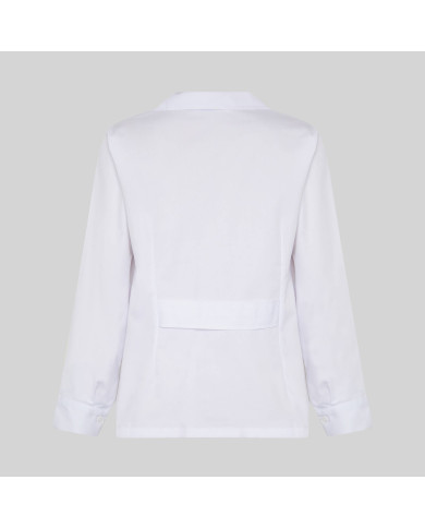 BATA MUJER CORTA BLANCA M/L GARYS