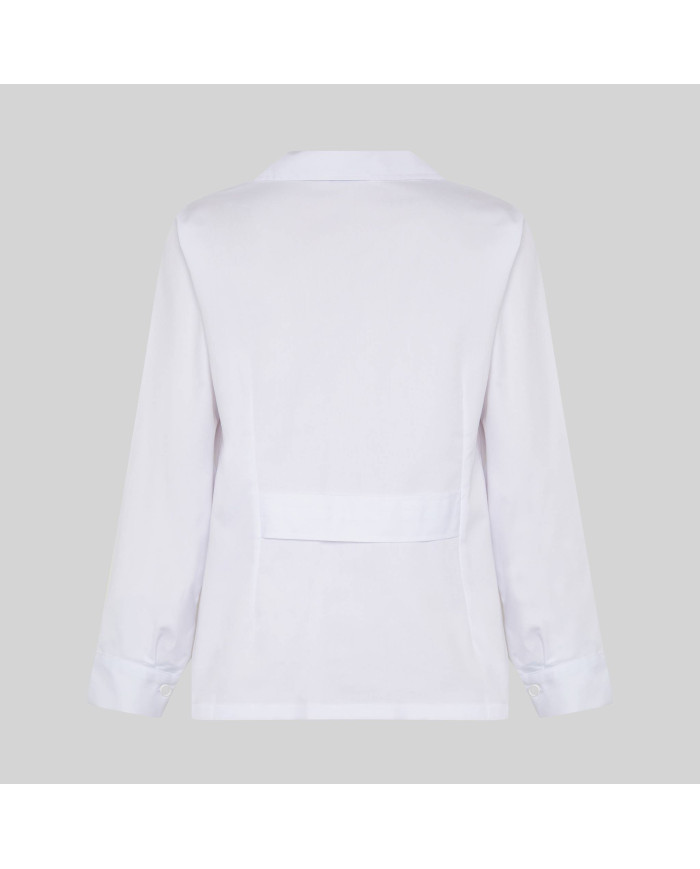 BATA MUJER CORTA BLANCA M/L GARYS