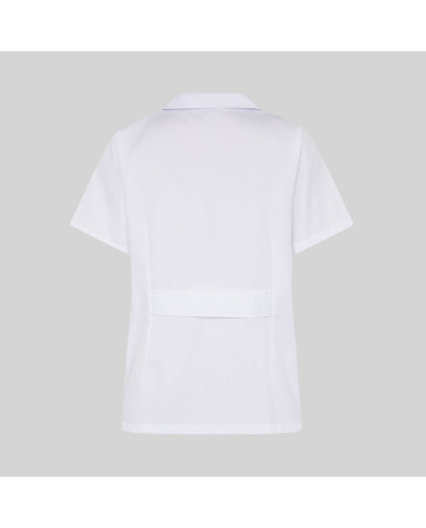 BATA MUJER CORTA BLANCA M/C GARYS