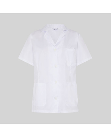 BATA MUJER CORTA BLANCA M/C GARYS