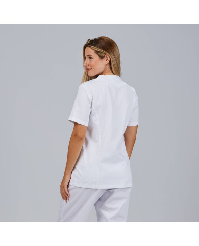 BATA MUJER OPORTO CORCHETES BLANCA GARYS