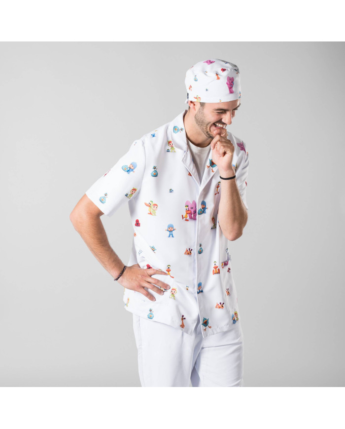 BATA CORTA HOMBRE POCOYO GARYS | Batas | Uniformes