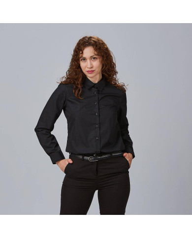 CAMISA MUJER M/L ELASTAN "RED LINE" GARYS