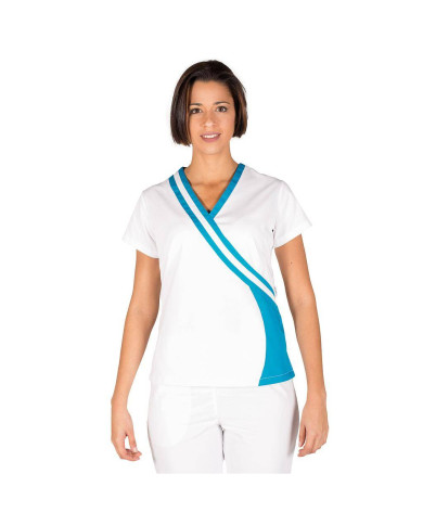 BLUSA SANITARIO MUJER COMBINADA GARYS | Blusas | Uniformes
