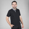 POLO NEGRO HOMBRE M/C C/CAMISERO GARYS | Polos | Uniformes