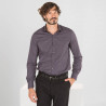 CAMISA HOMBRE SLIM FIT POPELIN NERI GARYS | Camisas