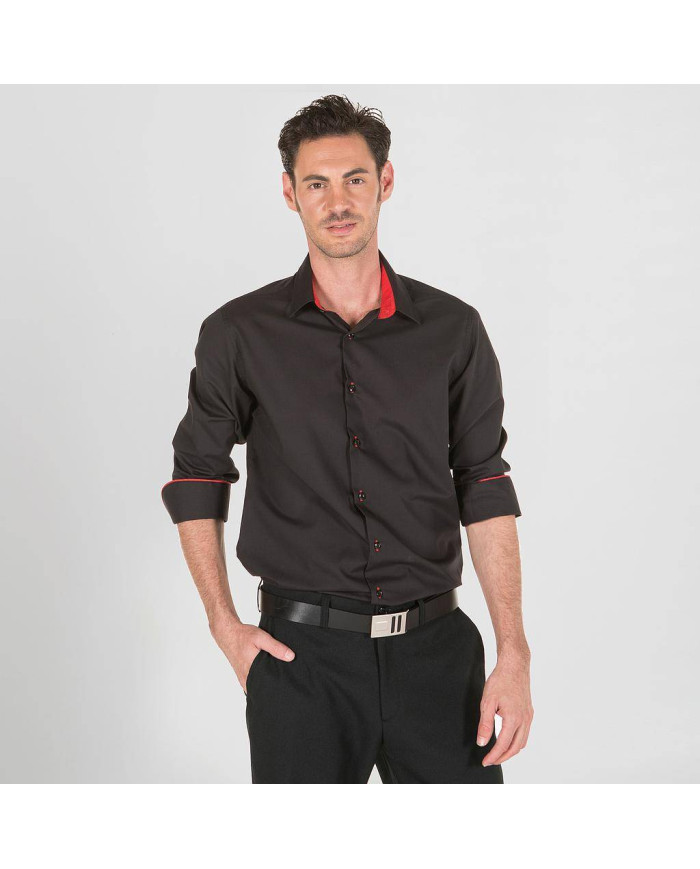 CAMISA HOMBRE SLIM FIT POPELIN MAURO GARYS | Camisas