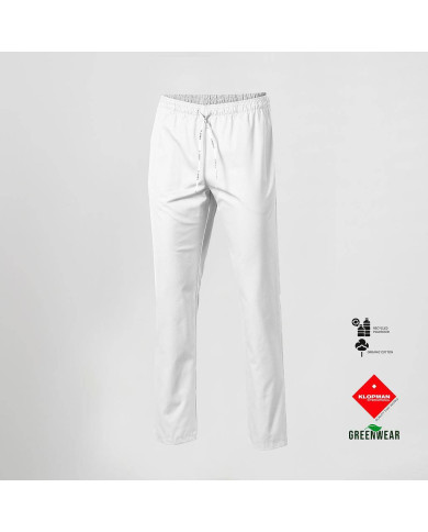 PANTALON UNISEX CON GOMA Y CORDON TEJIDO ORGANICO Y RECICLADO KLOPMAN GARYS
