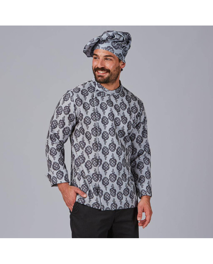 CHAQUETA COCINA UNISEX ESTAMPADA VAZQUEZ GARYS