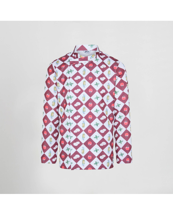 CHAQUETA COCINA UNISEX ESTAMPADA VAZQUEZ GARYS