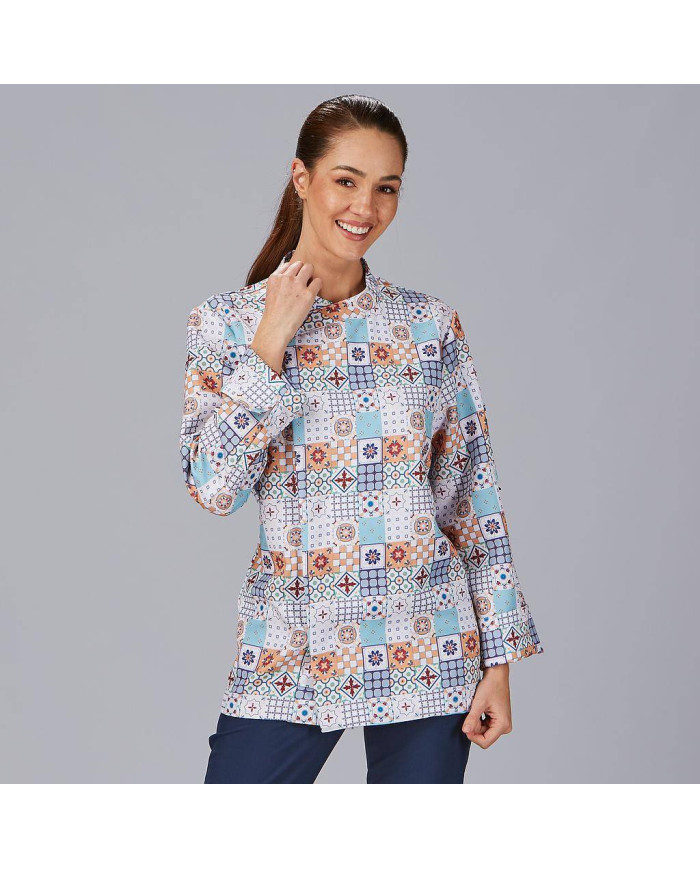 CHAQUETA COCINA UNISEX ESTAMPADA VAZQUEZ GARYS